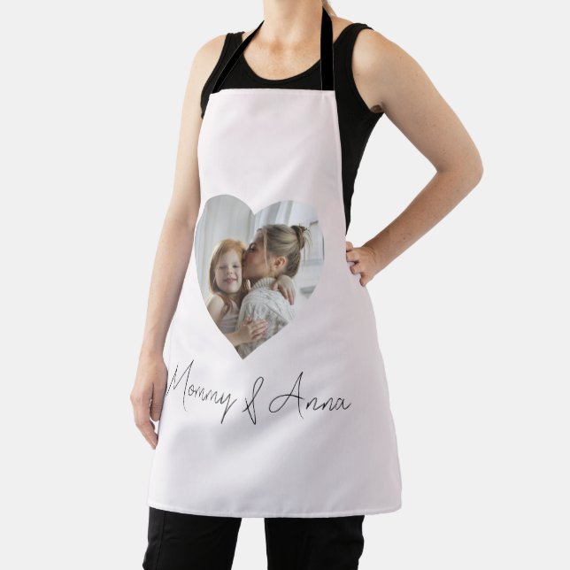 Mommy Custom Photo & Text Apron (Insitu)