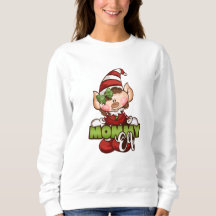 Mommy Elf - Woman Sweater
