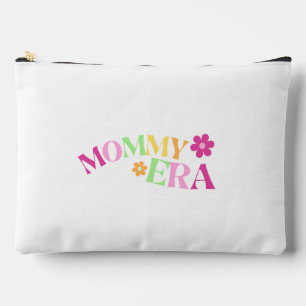 Mommy Era Unique Floral Colourful Gift for New Mom Accessory Pouch