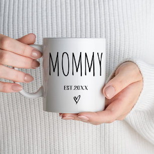 Mommy Est 2024 New Parents First Time Mom To Be Coffee Mug