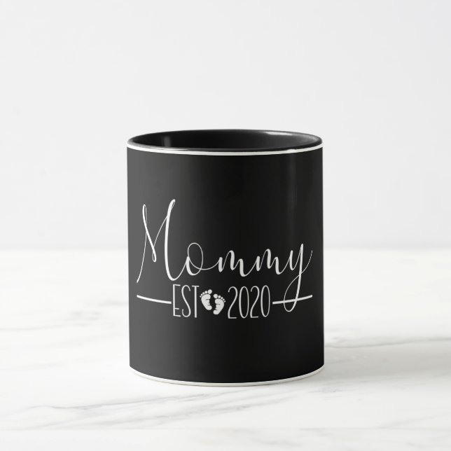 Mommy Established 2020 Mug (Center)