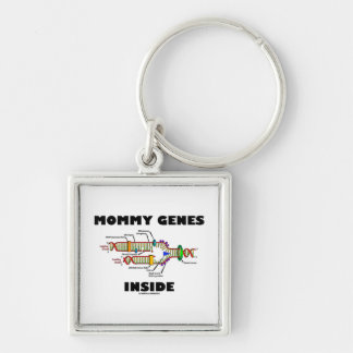 Mommy Genes Inside (DNA Replication) Keychain
