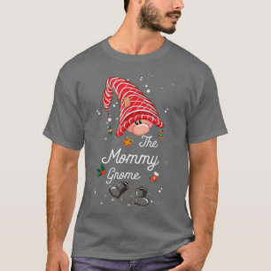 Mommy Gnome Family Matching Christmas Funny Pajama T-Shirt