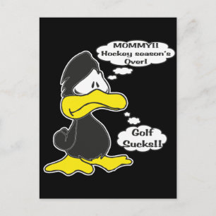 Mommy, Hockey Season's Over!! Postcard