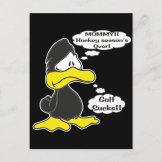 Mommy, Hockey Season's Over!! Postcard