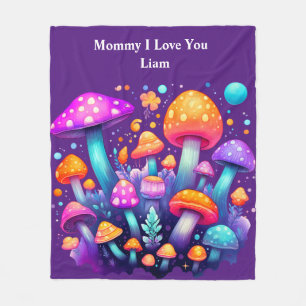 Mommy I Love you Fleece Blanket
