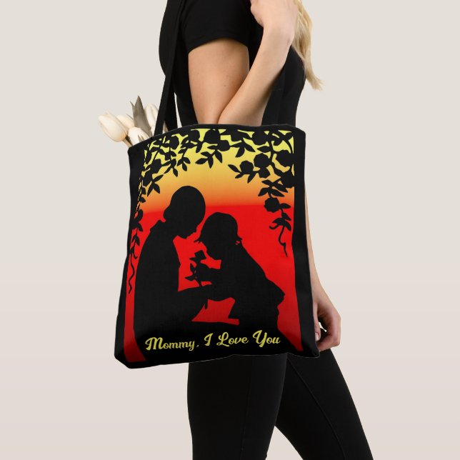 Mommy I Love You Tote (Close Up)