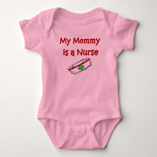 Mommy is a Nurse Baby T-Shirt Bodysuit