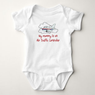 Mommy is an Air Traffic Controller baby t-shirt Bodysuit
