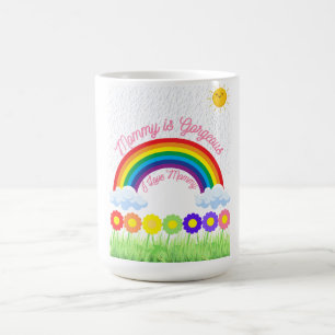 Mommy is Gorgeous Rainbow – Cute Mother’s Day Gift Coffee Mug
