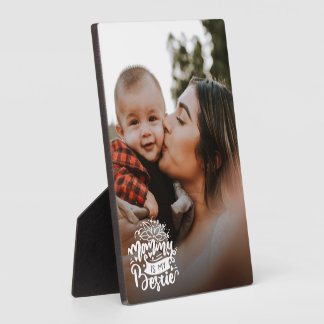 Mommy is my Bestie Mum Quote BFF Photo Overlay  Plaque