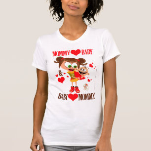 Mommy Loves Baby - White 03 T-Shirt
