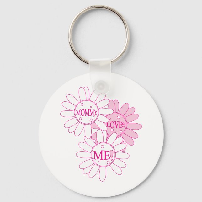 Mommy Loves Me Keychain (Front)