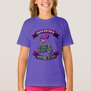Mommy Loves Motorcycles T-Shirt