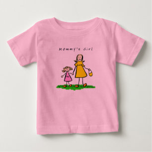 Mommy & Me (Blonde with Title) Baby T-Shirt