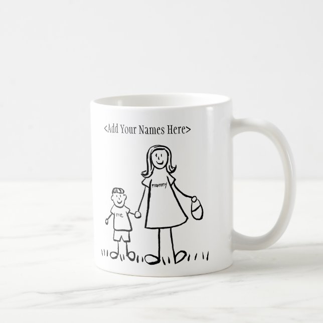 Mommy & Me Mug (Customize Names) (Right)