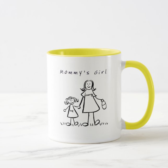 Mommy & Me Mug (Drawing with Title) (Right)