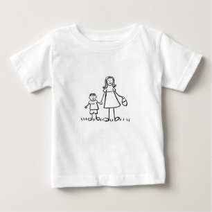 Mommy & Me T-Shirt (Drawing with No Title)