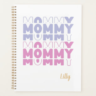 Mommy Modern Pastel Colour Custom Mother's Day Planner