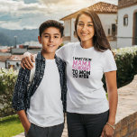 Mommy Mom Bruh Funny Mom  T-Shirt<br><div class="desc">Add your choice of personalization. She gave birth to you, she fed you, she picked you up from awful middle school dances; make sure to show her how thankful you are! These shirts are not only perfect for your mom, but also make great gifts for friends, and other loved ones....</div>