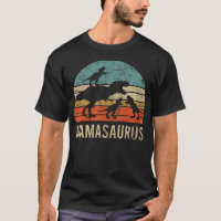 Mommy Mom Mama Dinosaur Funny 3 Three Kids Mamasau