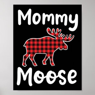 Mommy Moose Matching Family Merry Xmas In July Wom Poster