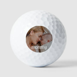 Mommy mothers day Custom photo Golf Balls