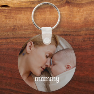 Mommy mothers day Custom photo  Keychain