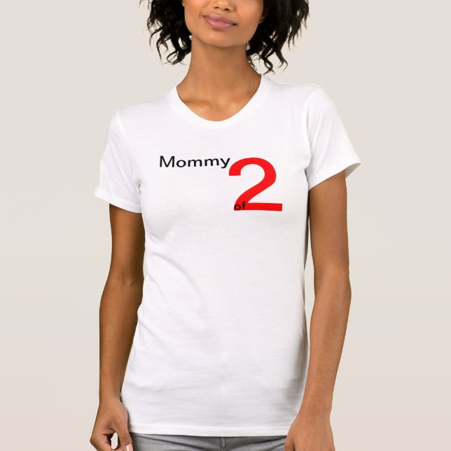 Mommy of 2 tank (Front)