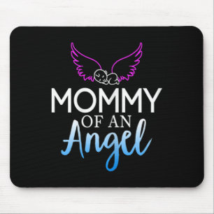 Mommy Of An Angel Sids Awareness Month Mouse Pad