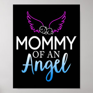 Mommy Of An Angel Sids Awareness Month Poster