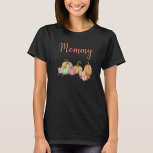 Mommy Of Little Pumpkin First Birthday Autumn Pump T-Shirt