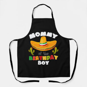 Mommy Of The Birthday Boy Cinco de Mayo Apron