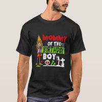 Mommy Of The Birthday Boy Cute Zombie Kids & Boy