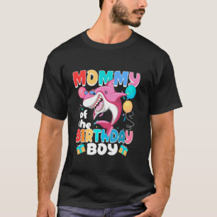 Mommy of the Birthday Boy Family Matching Party Sh T-Shirt
