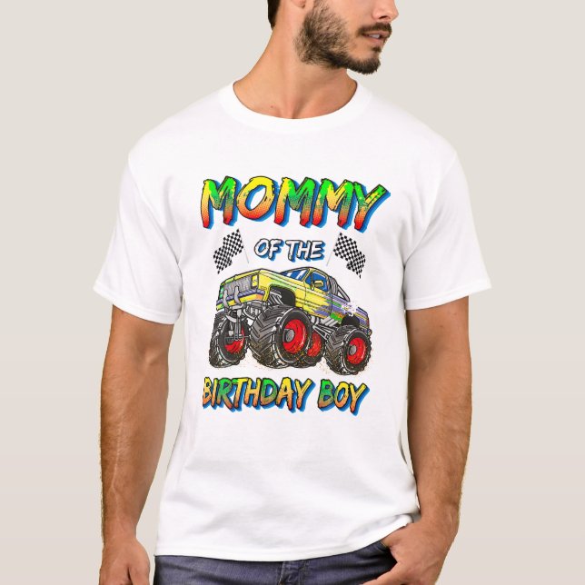 Mommy of the Birthday Boy T-Shirt (Front)