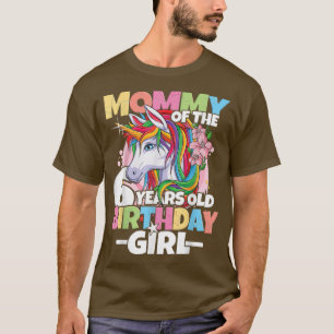 Mommy of the birthday girl - 6th birthday daughter T-Shirt