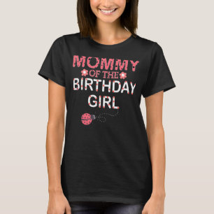 Mommy Of The Birthday Girl Family Matching Ladybug T-Shirt