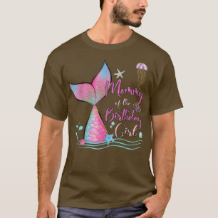 Mommy Of The Birthday Girl Mermaid Magical Family T-Shirt