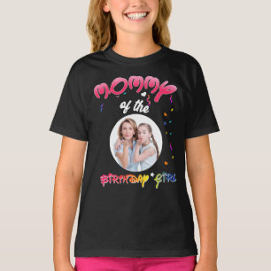 Mommy of the Birthday Girl Personalized Birthday T-Shirt
