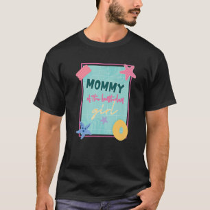 Mommy Of The Birthday Girl Pool Theme Matching Fam T-Shirt