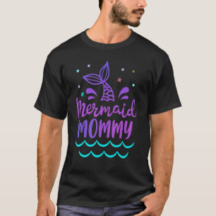 Mommy Of The Birthday Mermaid 1st Birthday Family T-Shirt
