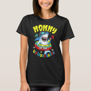 Mommy Of The Birthday Shark Matching Family T-Shirt