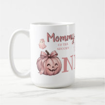 Mommy of the Spooky One Cute Pinkoween Ghost