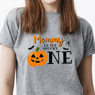 Mommy Of The Spooky One Halloween 1st Birthday T-Shirt