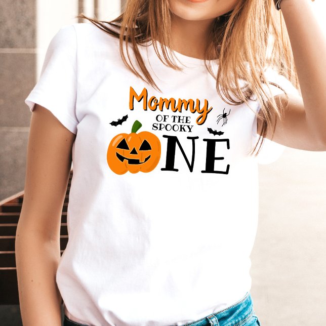 Mommy Of The Spooky One Halloween 1st Birthday T-Shirt (Creator Uploaded)