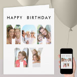 MOMMY Photo Letter Cutout Birthday Card<br><div class="desc">MOMMY photo Birthday Card, personalized with 5 of your favourite photos and your custom message inside. The card has a photo letter cutout design and the photo template will create this for you automatically. If you do have any problems with your pictures displaying nicely, try uploading them in portrait format....</div>