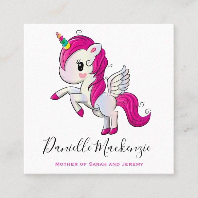 Mommy Play Date Playdate Business Calling Cards (Front)