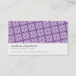 MOMMY PLAYDATE CONTACT cute modern Calling Card