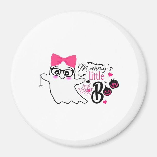 Mommy’s Boo Halloween Magnet (Front)